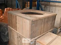 Tafel rond gat afneembaar deksel 1x - afbeelding 1 van  1