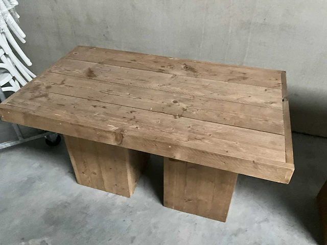 Tafel steigerhout - afbeelding 3 van  3