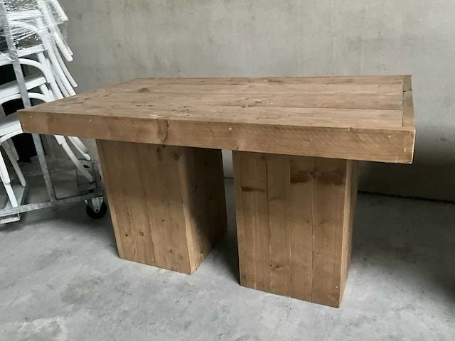 Tafel steigerhout - afbeelding 2 van  3