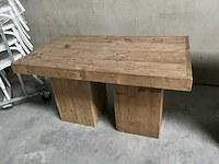 Tafel steigerhout - afbeelding 1 van  3