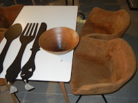 Tafel stoelen en deco - afbeelding 2 van  2