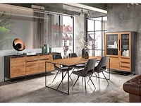 Tafel toudt-160/nbl in massieve mango - afbeelding 2 van  2