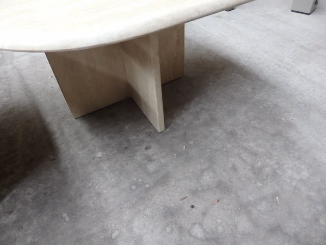 Tafel travertin 59cmx59cm - afbeelding 2 van  2