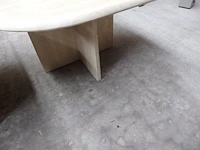 Tafel travertin 59cmx59cm - afbeelding 2 van  2