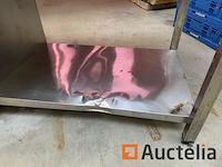 Tafel van voorbereiding roestvrij staal - afbeelding 2 van  7