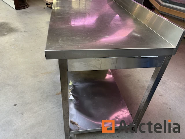 Tafel van voorbereiding roestvrij staal - afbeelding 6 van  7