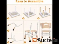 Tafel voor kinderen met 2 stoelen - afbeelding 8 van  8