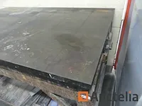 Tafel werken met metaal plaat (marmer typografie) - afbeelding 8 van  8