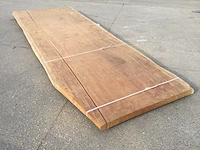 Tafelblad extra breed afselia 4250 x 1500 x 80 mm - afbeelding 2 van  13