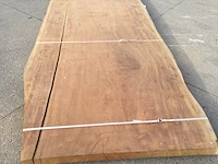 Tafelblad extra breed afselia 4250 x 1500 x 80 mm - afbeelding 4 van  13