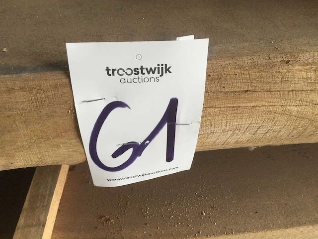 Tafelblad extra breed afselia 4250 x 1500 x 80 mm - afbeelding 5 van  13