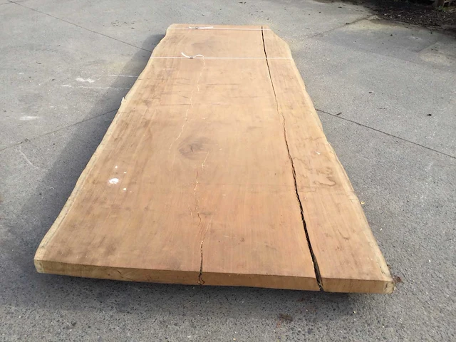 Tafelblad extra breed afselia 4250 x 1500 x 80 mm - afbeelding 11 van  13