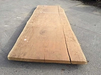 Tafelblad extra breed afselia 4250 x 1500 x 80 mm - afbeelding 11 van  13