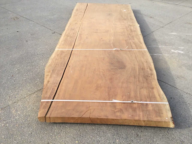 Tafelblad extra breed afselia 4250 x 1500 x 80 mm - afbeelding 13 van  13