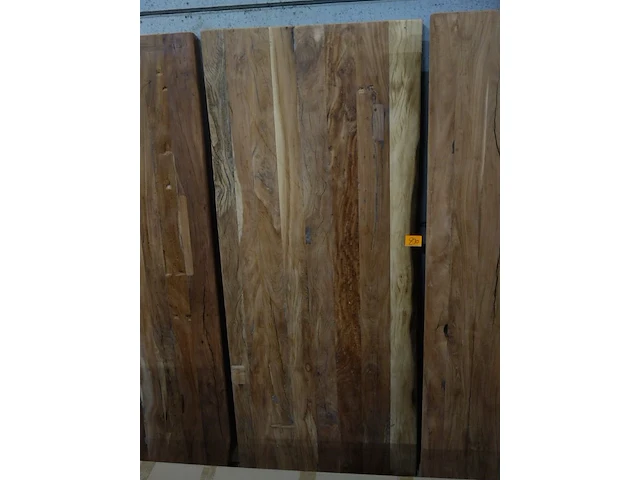 Tafelblad teak oud - afbeelding 1 van  2