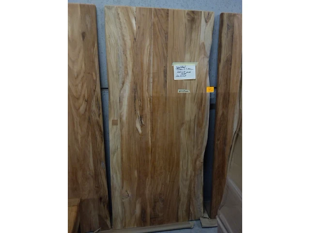 Tafelblad teak oud - afbeelding 1 van  2