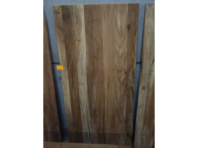 Tafelblad teak oud - afbeelding 1 van  2