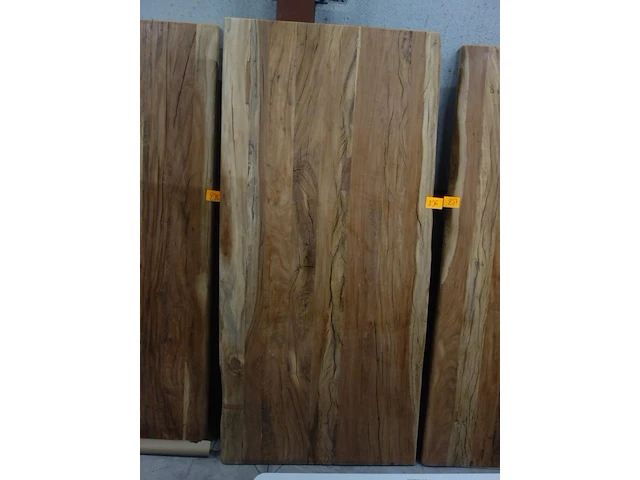 Tafelblad teak oud - afbeelding 1 van  2