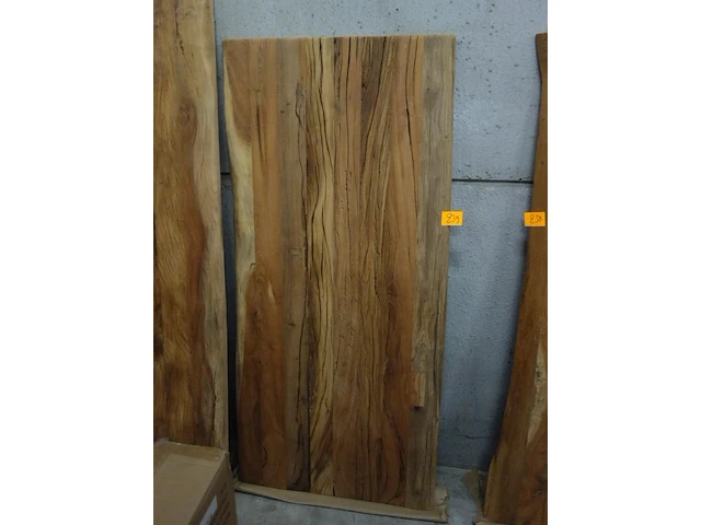 Tafelblad teak oud - afbeelding 1 van  2
