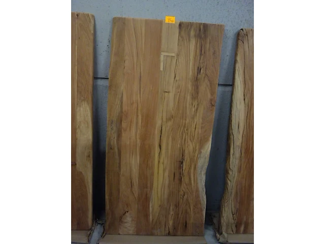 Tafelblad teak oud - afbeelding 1 van  2