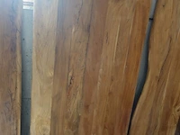 Tafelblad teak oud - afbeelding 1 van  2