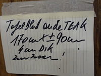 Tafelblad teak - afbeelding 3 van  3