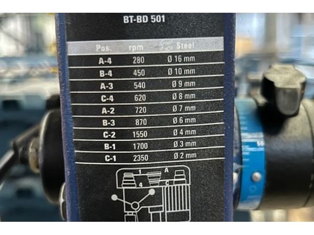 Tafelboormachine - afbeelding 5 van  7