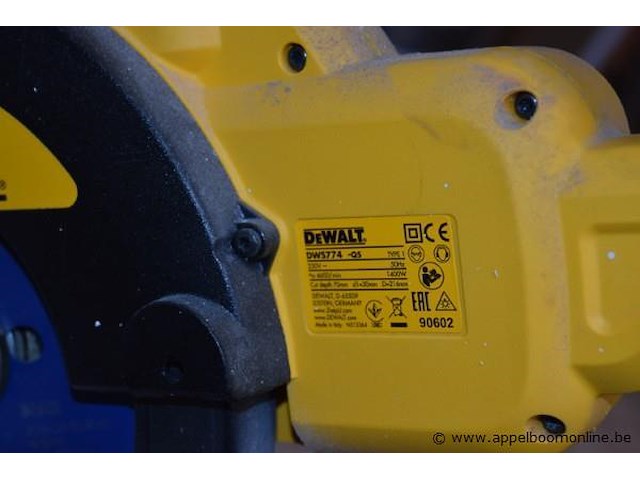 Tafelcirkelzaag dewalt dws774 - afbeelding 2 van  3