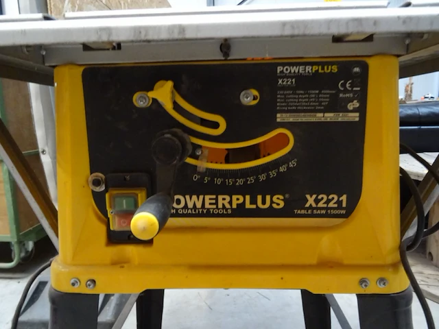 Tafelcirkelzaag powerplus - afbeelding 3 van  5