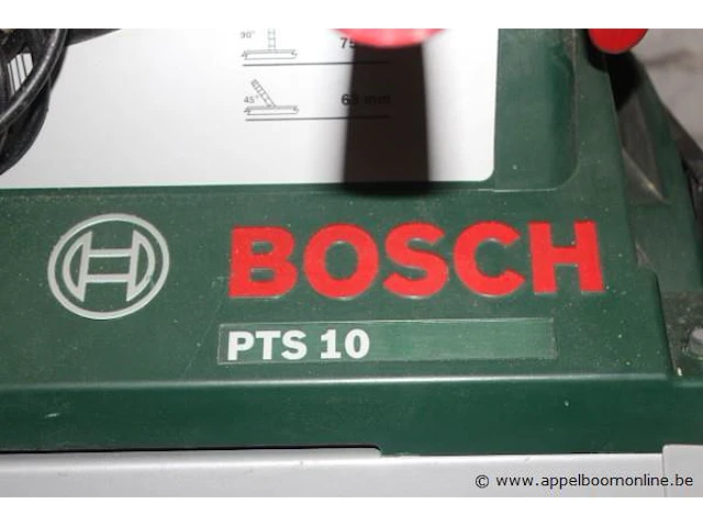 Tafelcirkelzaagmachine bosch, pts 10 - afbeelding 2 van  2