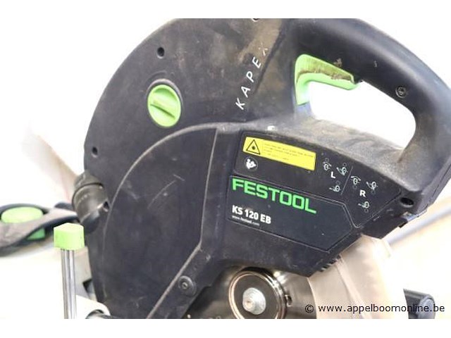 Tafelcirkelzaagmachine festool ks 120 eb - afbeelding 3 van  4