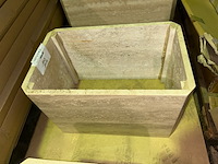 Tafelpoot tavertine - afbeelding 1 van  2