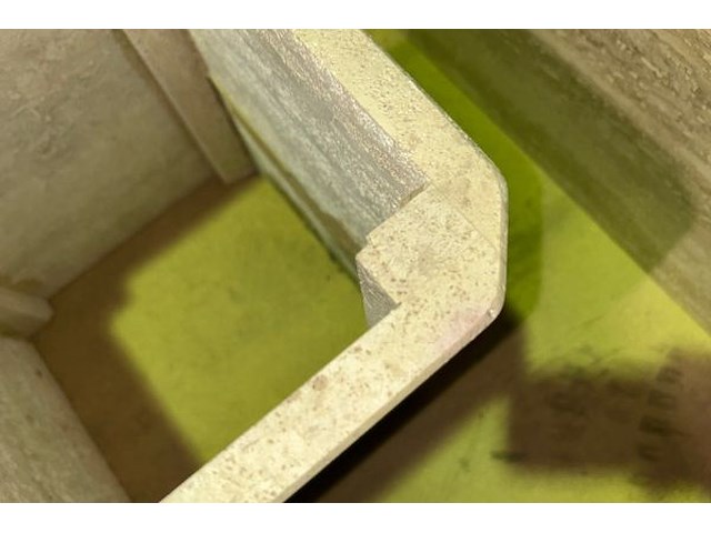 Tafelpoot tavertine - afbeelding 2 van  2