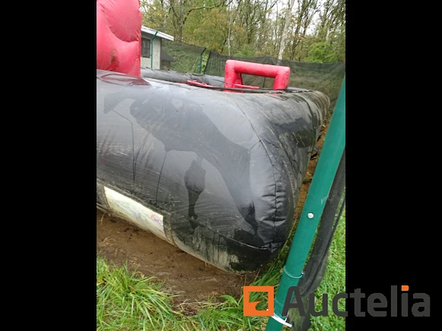 Tafelvoetbal + zeildoek, 4 ballen, inflator - afbeelding 3 van  18