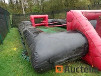 Tafelvoetbal + zeildoek, 4 ballen, inflator - afbeelding 6 van  18
