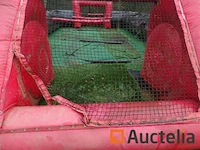 Tafelvoetbal + zeildoek, 4 ballen, inflator - afbeelding 11 van  18