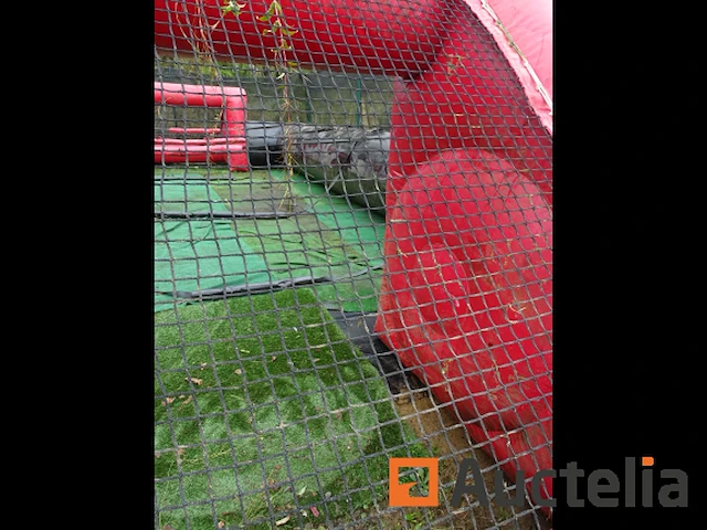 Tafelvoetbal + zeildoek, 4 ballen, inflator - afbeelding 12 van  18