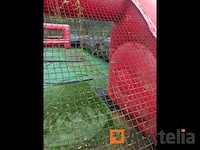 Tafelvoetbal + zeildoek, 4 ballen, inflator - afbeelding 12 van  18