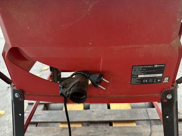 Tafelzaag einhell tc-ts 2025/2u - afbeelding 5 van  6