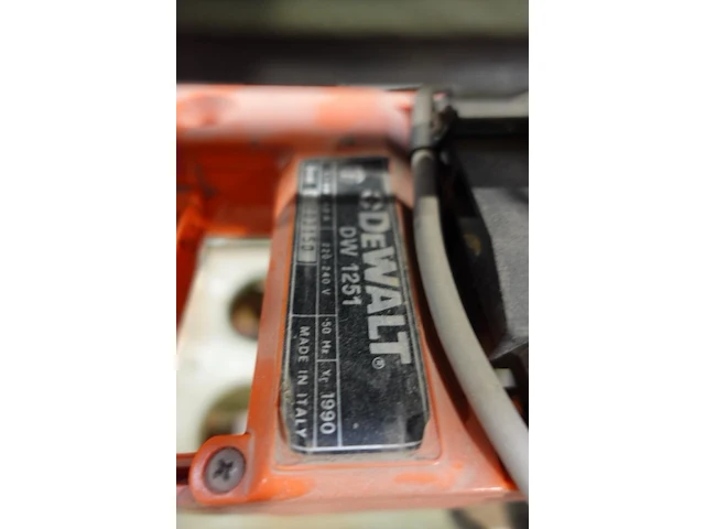 Tafelzaagmachine dewalt - afbeelding 6 van  7