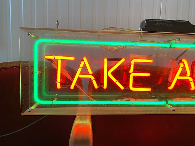 Take away - neon verlichting - afbeelding 2 van  4