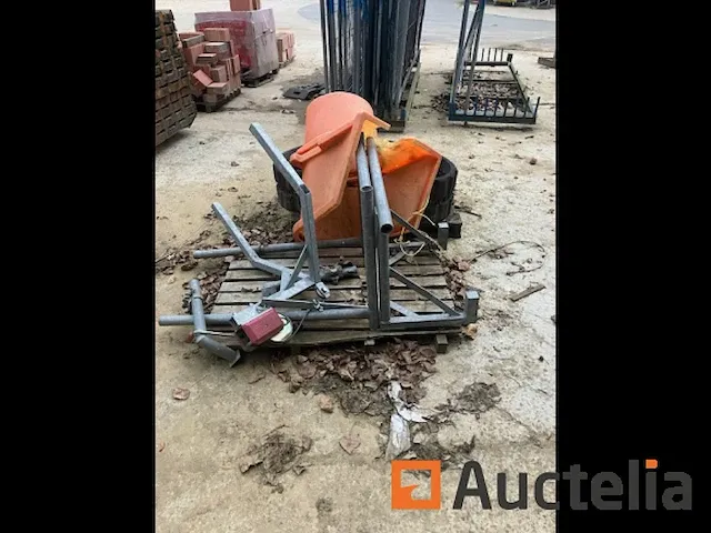 Takel en ondersteuning voor puingoot - afbeelding 1 van  1