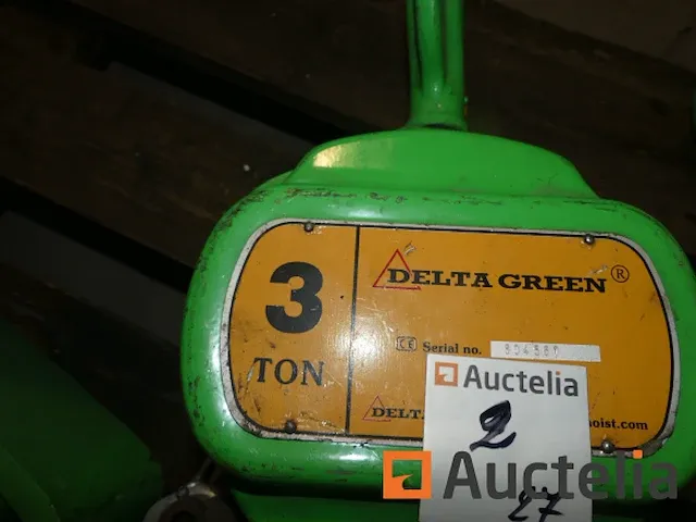 Takel keten en zijn roltafel - afbeelding 1 van  5