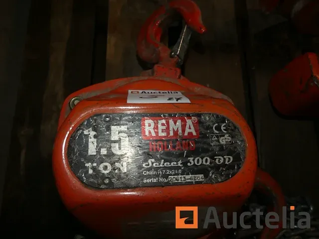 Takel keten en zijn roltafel - afbeelding 2 van  5