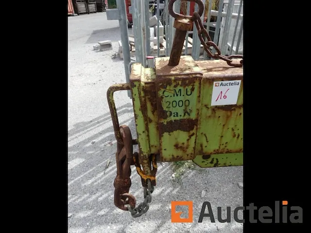 Takel voor heftruck roubart crp3 - afbeelding 6 van  8