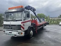 Takelwagen mercedes ecoliner met schuifplateau en laadkraan - 1997 - afbeelding 35 van  35