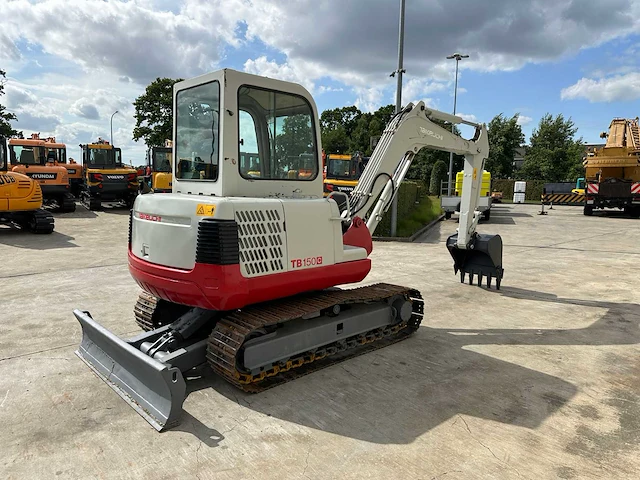 Takeuchi - 2010 - tb150c - midigraafmachine - afbeelding 27 van  32