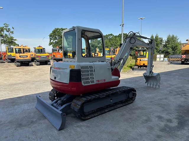 Takeuchi - tb150c - midigraafmachine - afbeelding 34 van  41