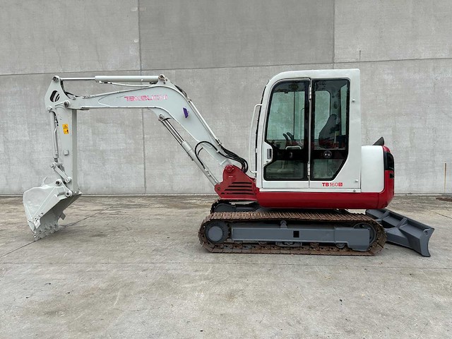 Takeuchi - tb160c - midigraafmachine - afbeelding 34 van  36