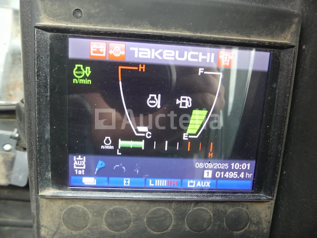 Takeuchi minigraafmachine tb257fr - afbeelding 16 van  37